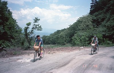 きつい登りが続きます